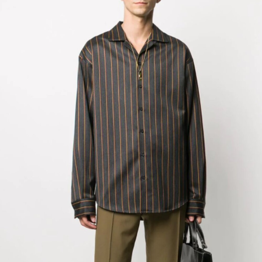 BNWT AW20 DSQUARED2 PREPPY STRIPE PATTERN SHIRT 48 & 52